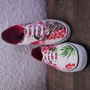AUTHENTIC VANS | Hawaiian floral design